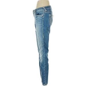 Pink Stitch TRUE RELIGION Women’s Jeans - Size 34 Stretchy Denim